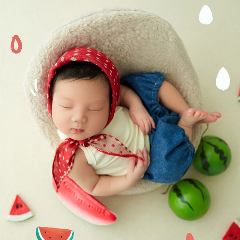 Summer Watermelon Theme Set - Newborn Photography Props - Image 2
